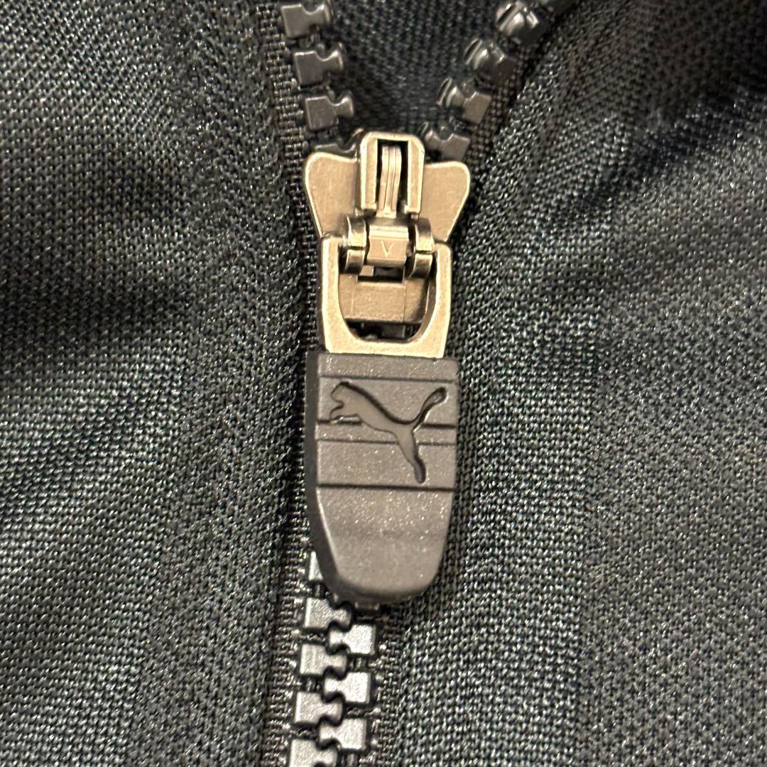 PUMA プーマ 廃盤刺繍口ゴ プージャー Y2K上下セット 黒✕黄 イエロー