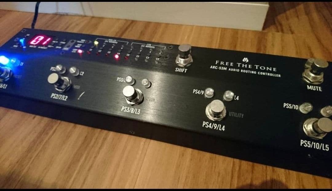 FREE THE TONE ARC-53M スイッチャー 黒 ARC-53M｜Products 商品紹介｜Free The Tone