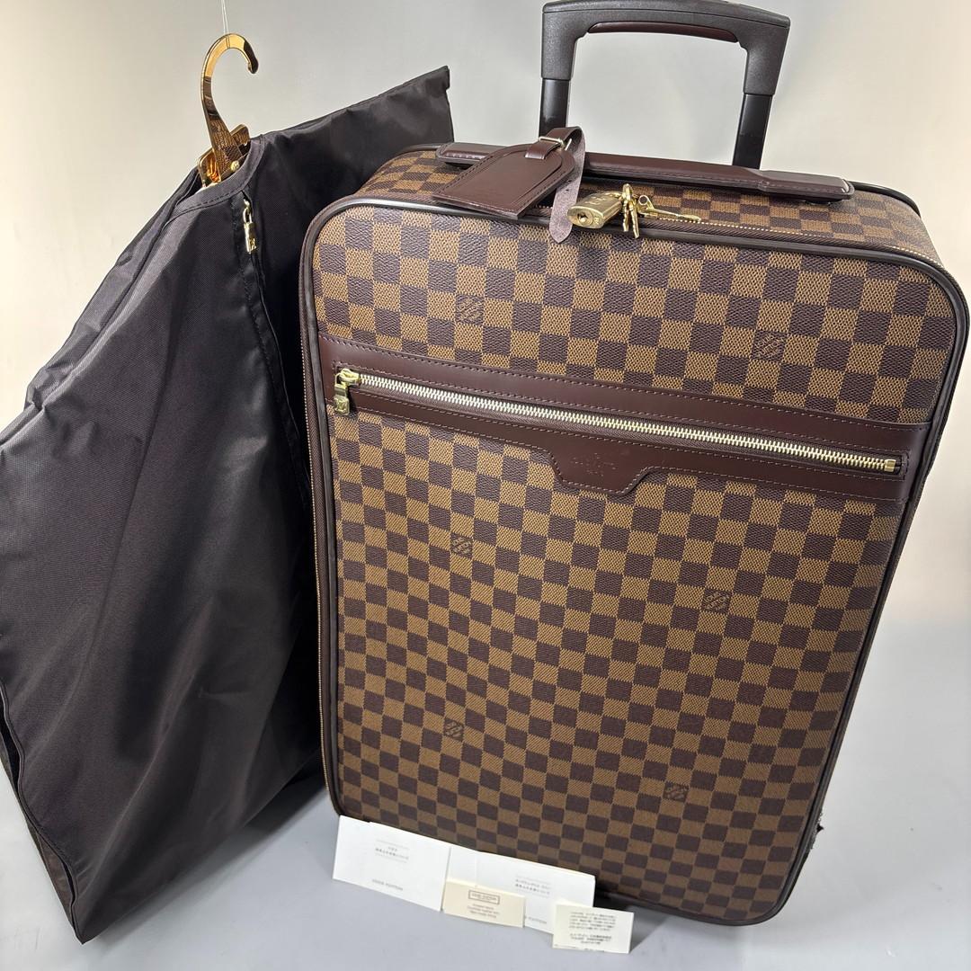 超極美品 ルイヴィトン■ダミエ ペガス55 N23294 レザー スーツケース LOUIS VUITTON ルイヴィトン ペガス55 スーツケース キャリーケース