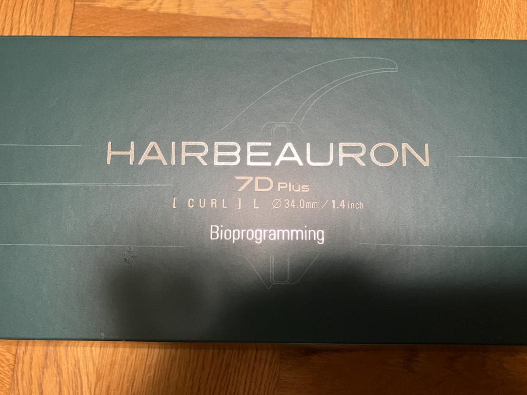 ヘアビューロン7Dplus CURL 34.0mm　箱付き