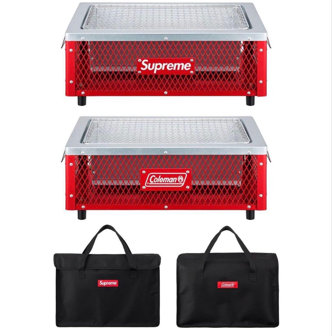バーベキュー・調理用品 Supreme / Coleman Charcoal Grill \"Red\"