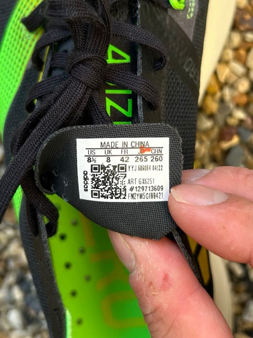新品未使用★adidas★アディオスプロ3★26.5cm