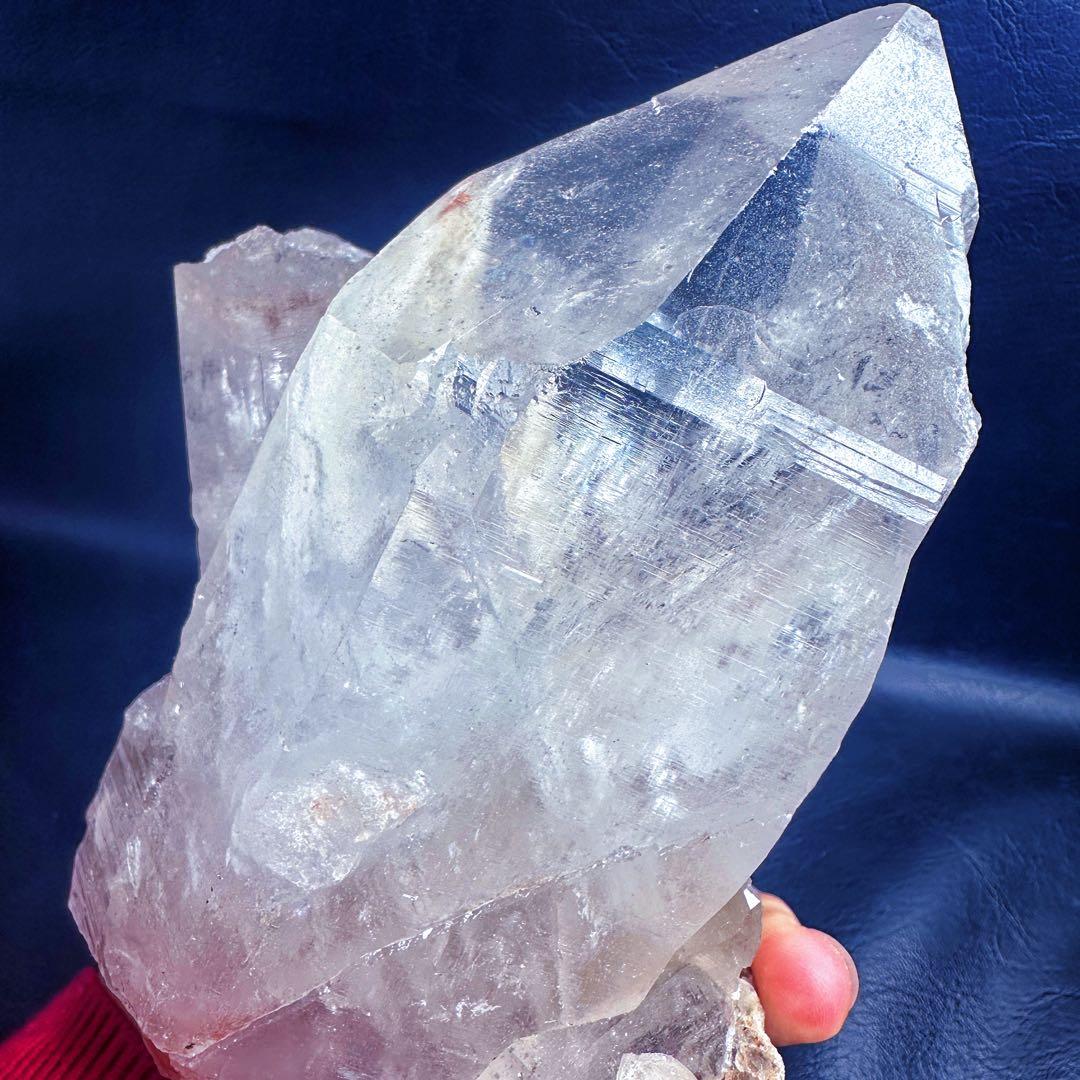 別格高級品 ❗️巨大❗️超強いパワー虹入り☆ヒマラヤ水晶パワーストーン浄化A1455