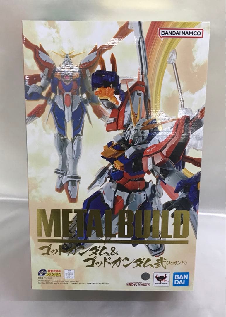 L BUILD ゴッドガンダム＆ゴッドガンダム弐 初期不良修正パーツ付き METAL BUILD ゴッドガンダム＆ゴッドガンダム弐（セカンド） | 魂ウェブ