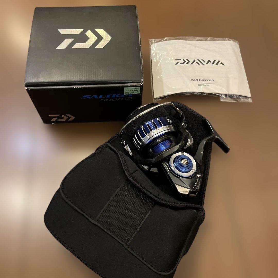 【新品未使用】DAIWA SALTIGA 5000H スピニングリールPEライン DAIWA（ダイワ） 23 ソルティガ 5000-H スピニングリール DAIWA