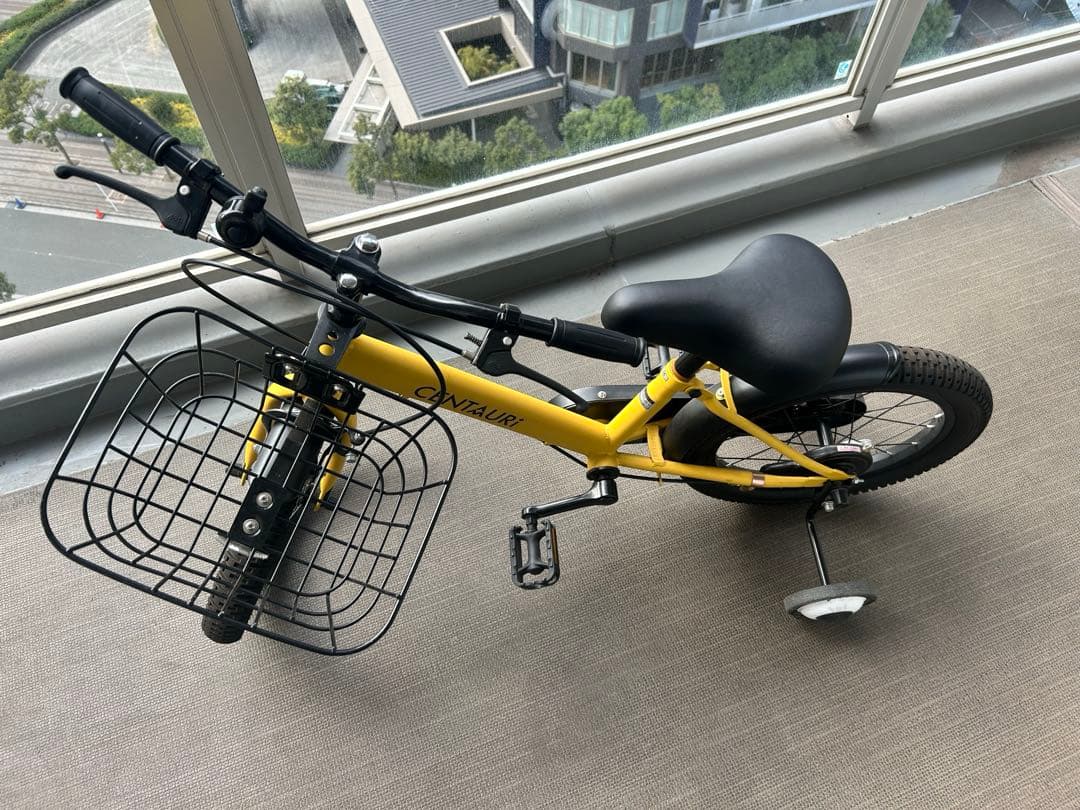 CENTAURI 子供用自転車 16インチ 黄色(首都圏限定、郵送不可)