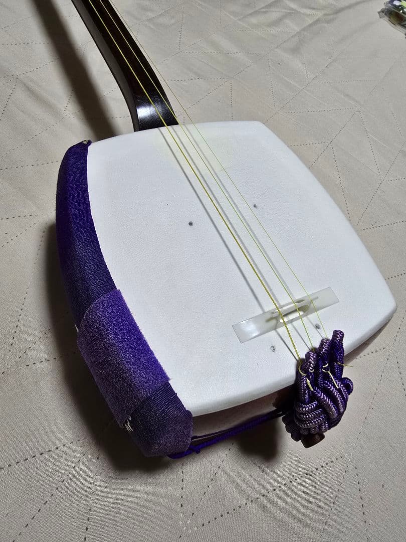 三味線本体長唄表破けなし裏破けあり