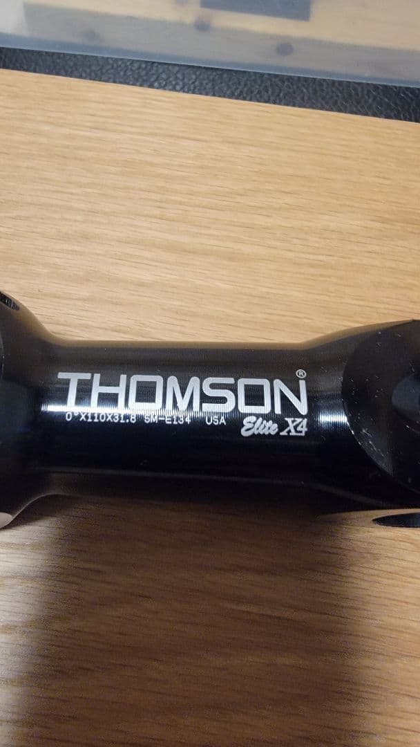 THOMSON ステム X4 ブラック 110㎜ THOMSON Elite X4 ステム 50mm
