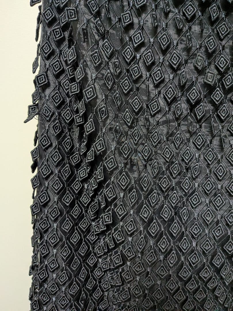 BALENCIAGA バレンシアガ ダイヤモンドパターン タイトスカート送料込み
