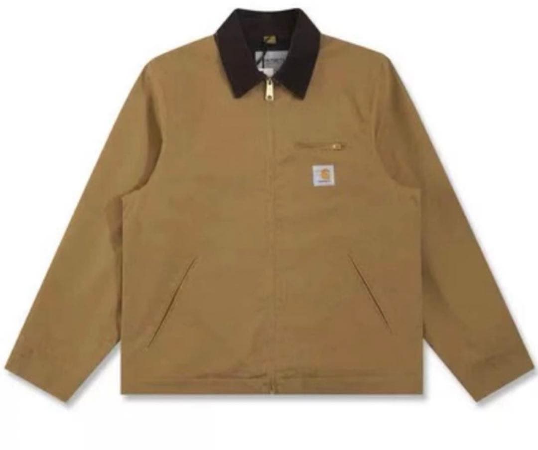 Carhartt J01デトロイトジャケット ダックジャケット S ブラウン Carhartt（カーハート） ブルゾン アウター デトロイトジャケット