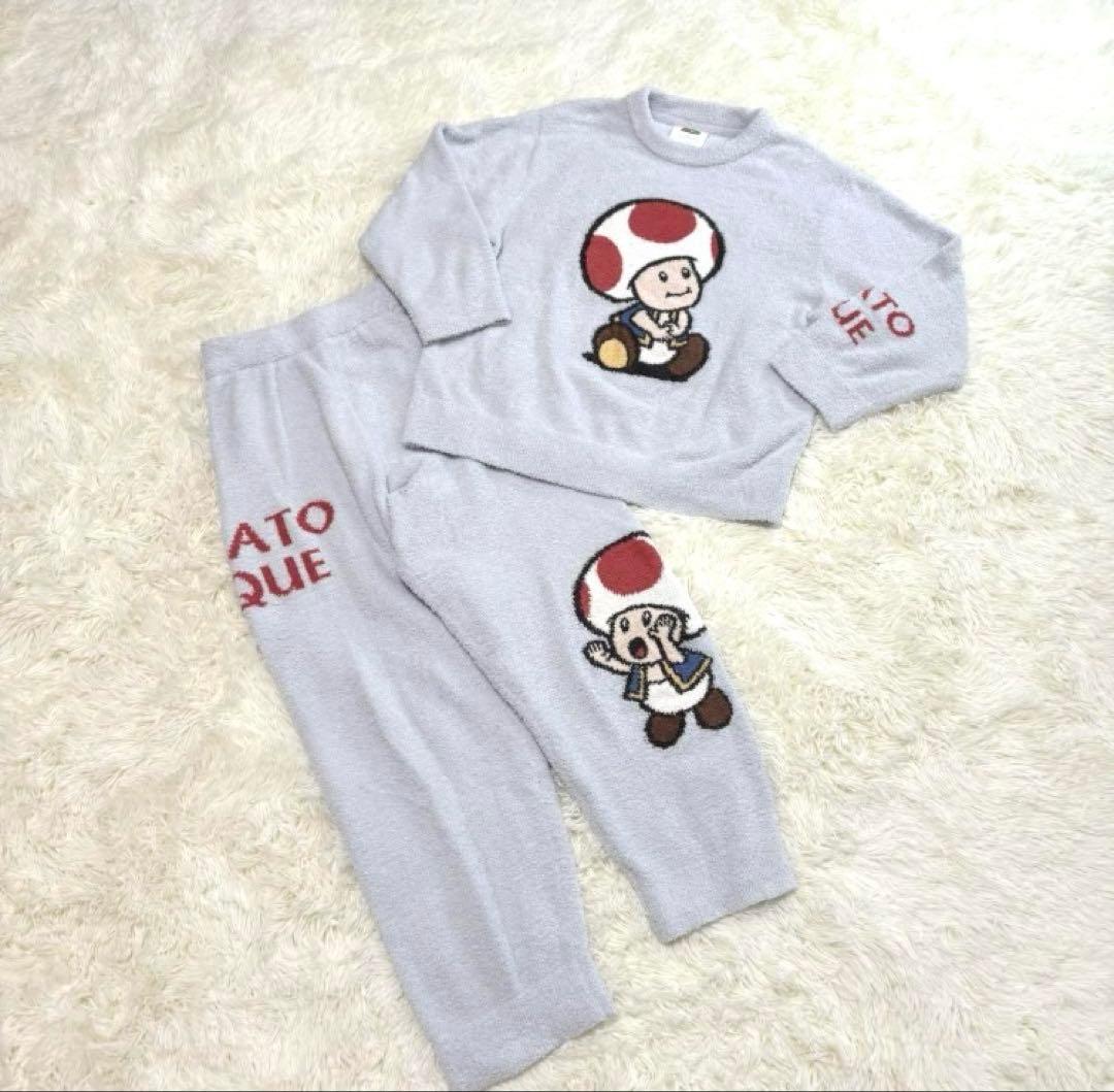 ジェラピケ キノピオ マリオ ルームウェア ベビモコ ジェラートピケ