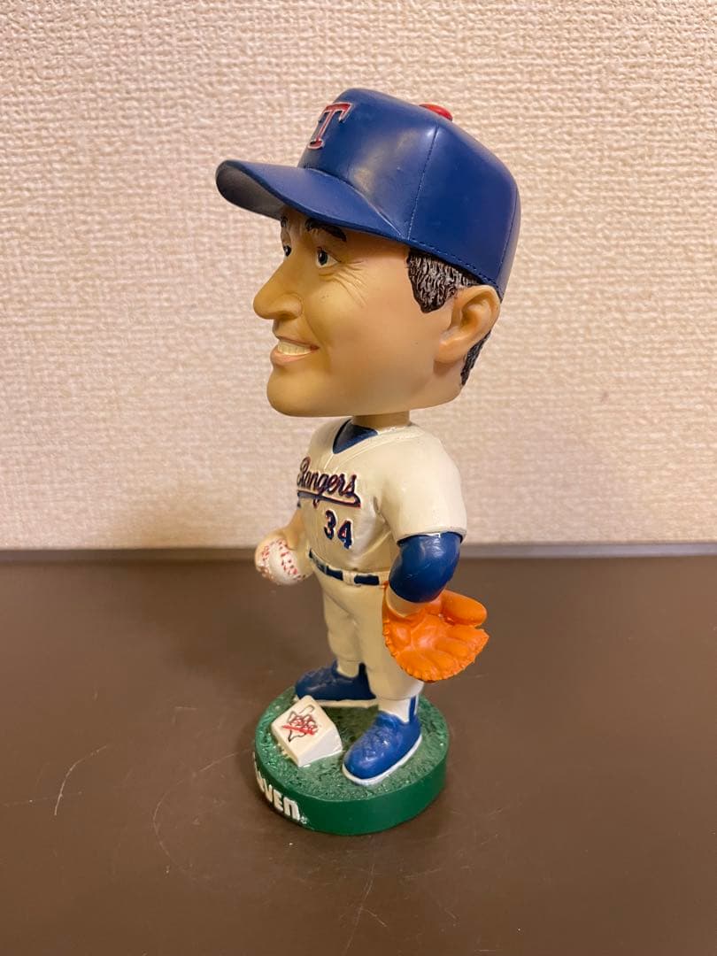 レア! ノーランライアン レンジャーズ 2001 球場配布ボブルヘッド