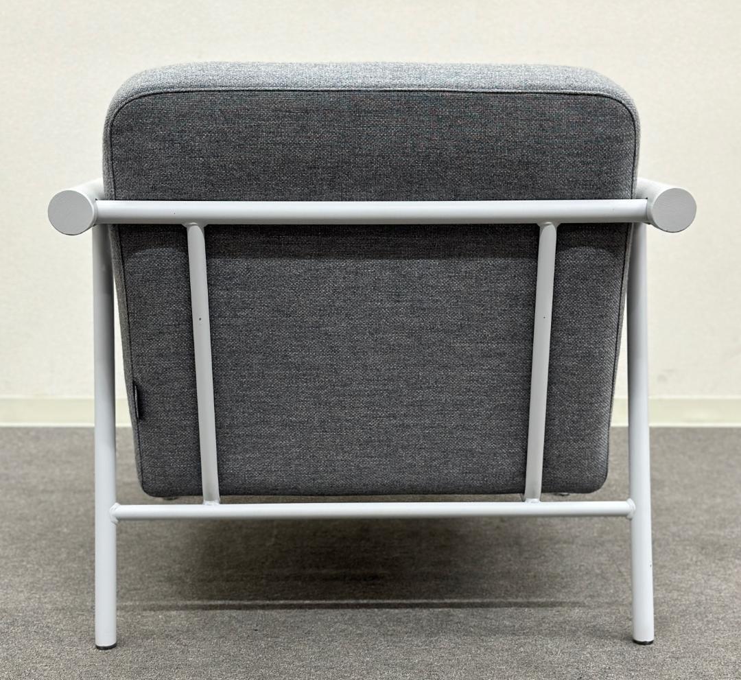 ベラコンテ□レール ラウンジソファ 1P グレー シンプル パモウナ