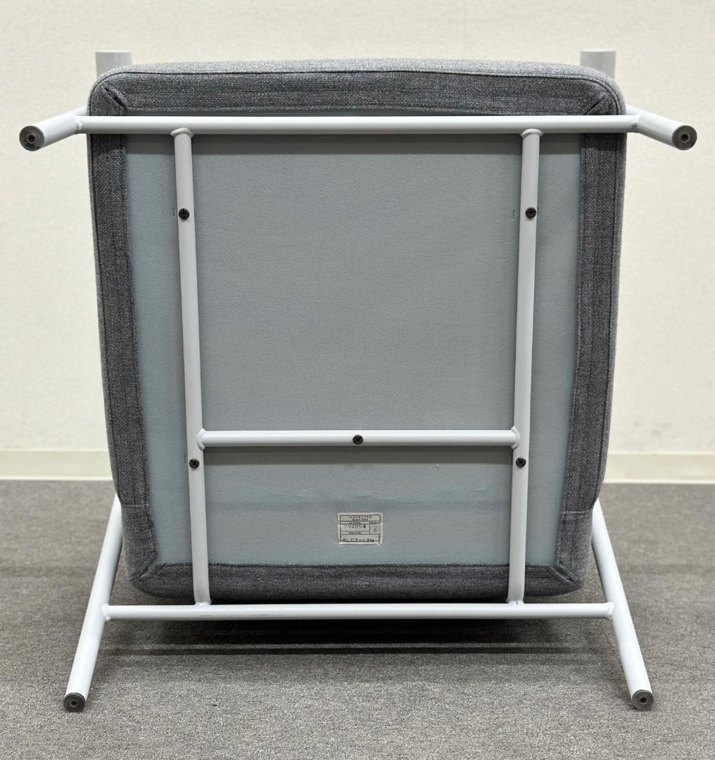 ベラコンテ□レール ラウンジソファ 1P グレー シンプル パモウナ