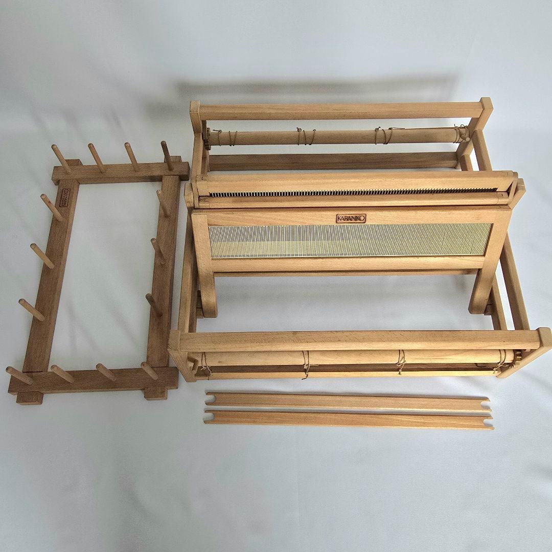 カランコ 手織り機 整経台 ホビーラホビーレ KARANKO 卓上織り機