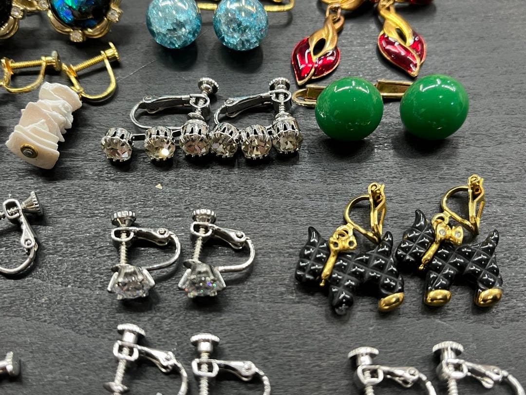 イヤリング34点セット まとめ売り レディースアクセサリー ゴールド