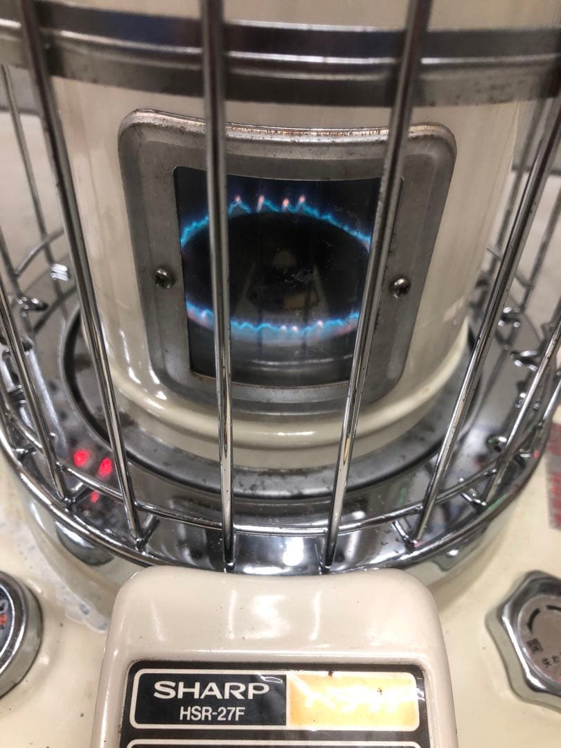 シャープ石油ストーブ HSR-27F ペチカ 和製アラジン ガラス芯仕様