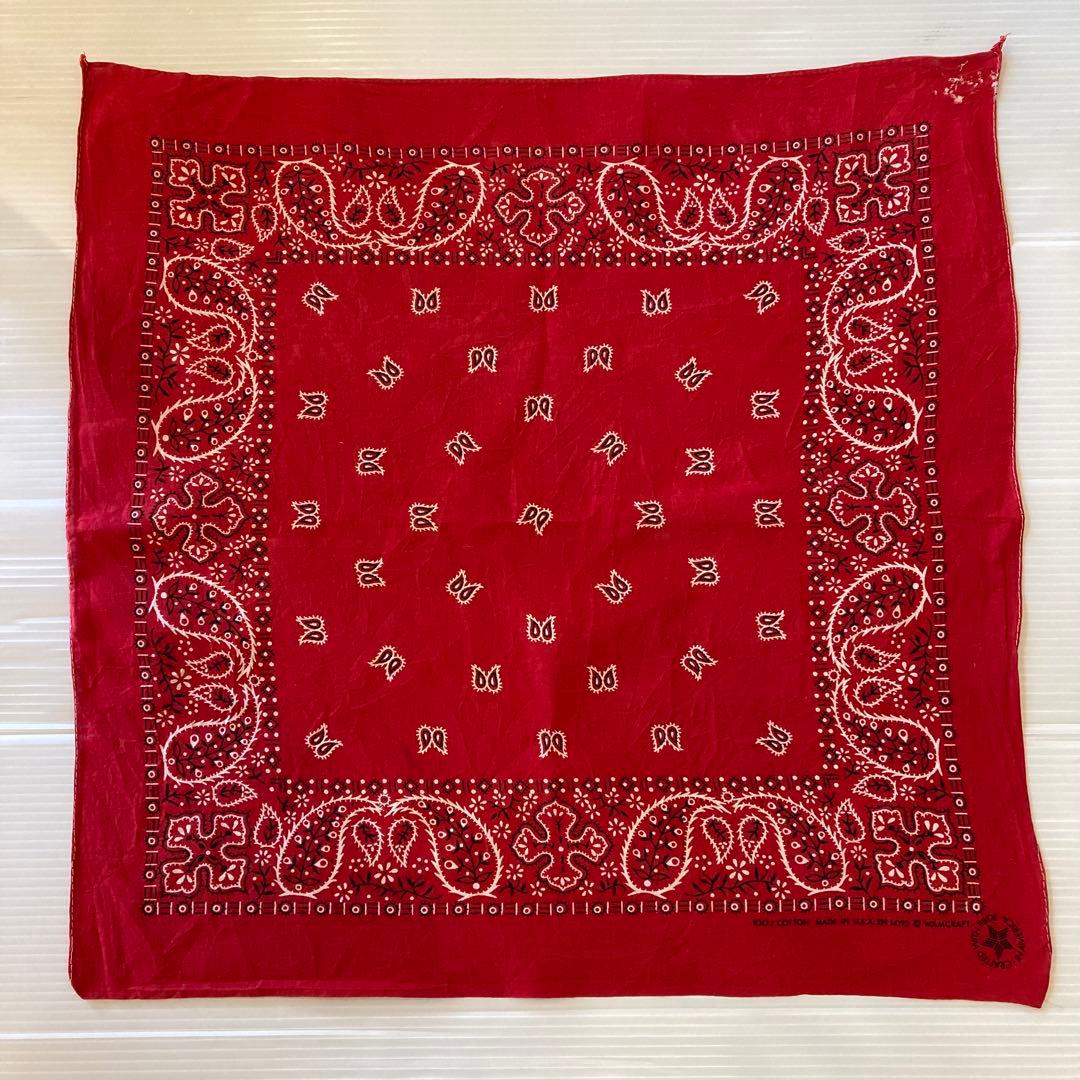 L*o様 まとめ売り 10枚 vintage ビンテージ バンダナ USA - メルカリ