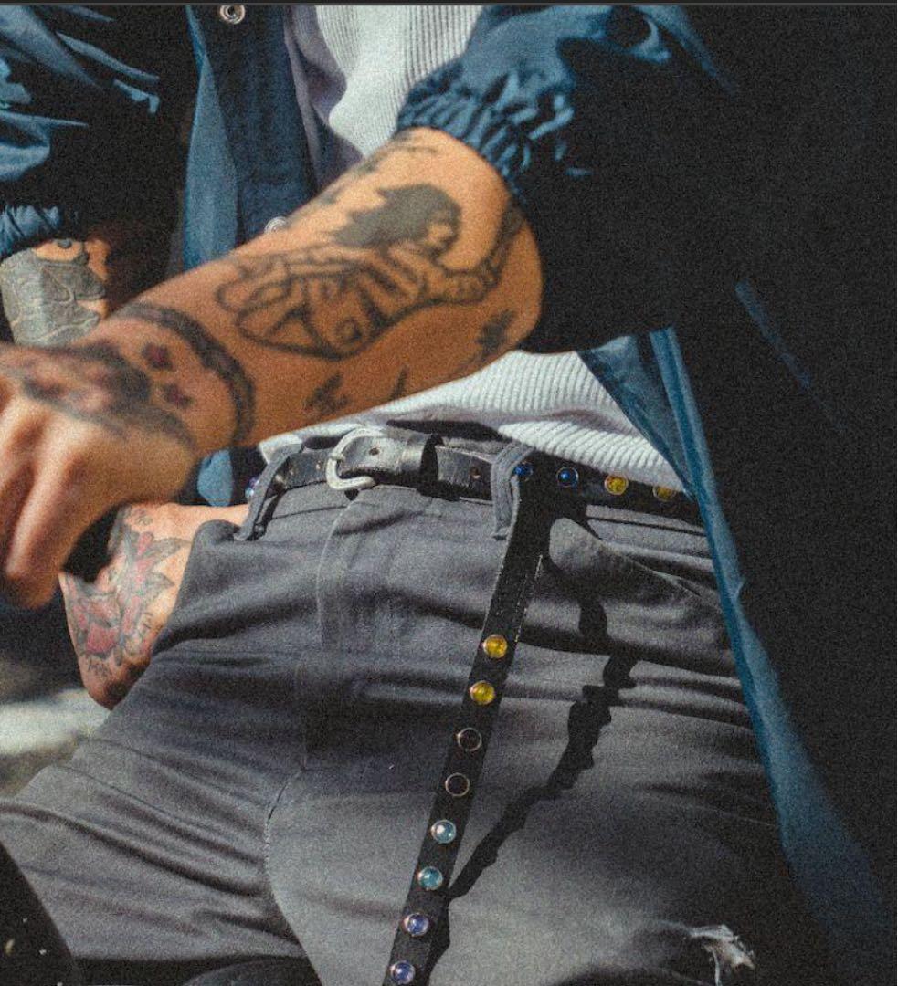 最終値下げ スタッズベルト TATTOO STUDIO YAMADA 山田蓮 - メルカリ