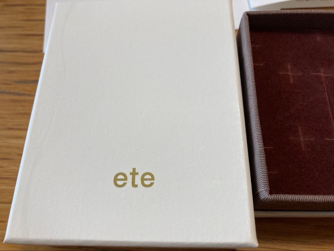 片耳 ete K10 フープピアス イエローゴールド77128300 - メルカリ