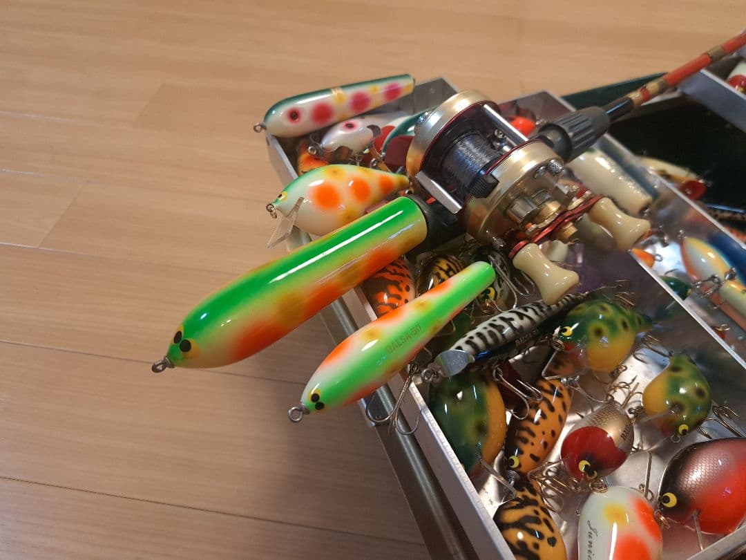 一点物 ザウルス バルサ50 ビッグラッシュそっくりグリップ アブ 道楽