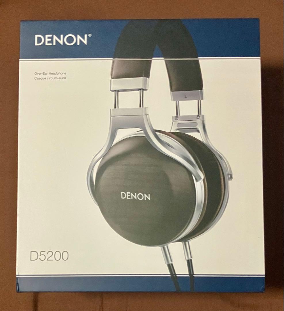 DENON AH-D5200 オーバーイヤーヘッドフォン　デノン AH-D5200 - Ultra-premium Hi-Fi Headphones with drivers made in