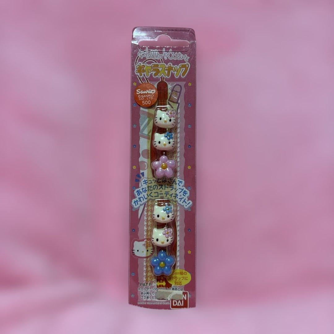 ハローキティ キャラスナップ(ストラップ)新品未使用未開封 ハローキティ ネックストラップ 携帯ストラップ シンプル サンリオ