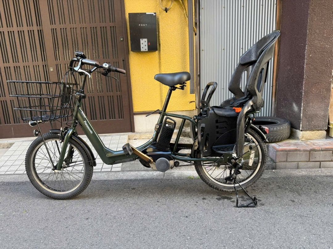 子供乗せ　パナソニック　GYUTTO 電動アシスト自転車 チャイルドシート付き Gyutto 電動アシスト自転車 子供乗せ Panasonic パナソニック 2024年
