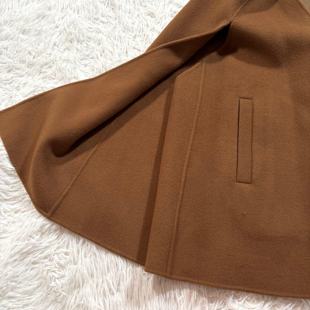新品同様✨Plage プラージュ ハミルトン ケープコート 38 キャメル 38