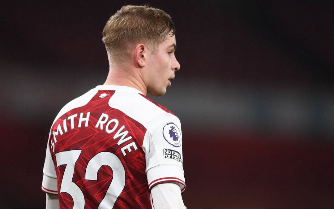 20-21 アーセナルレプリカユニフォーム スミスロウ - メルカリ