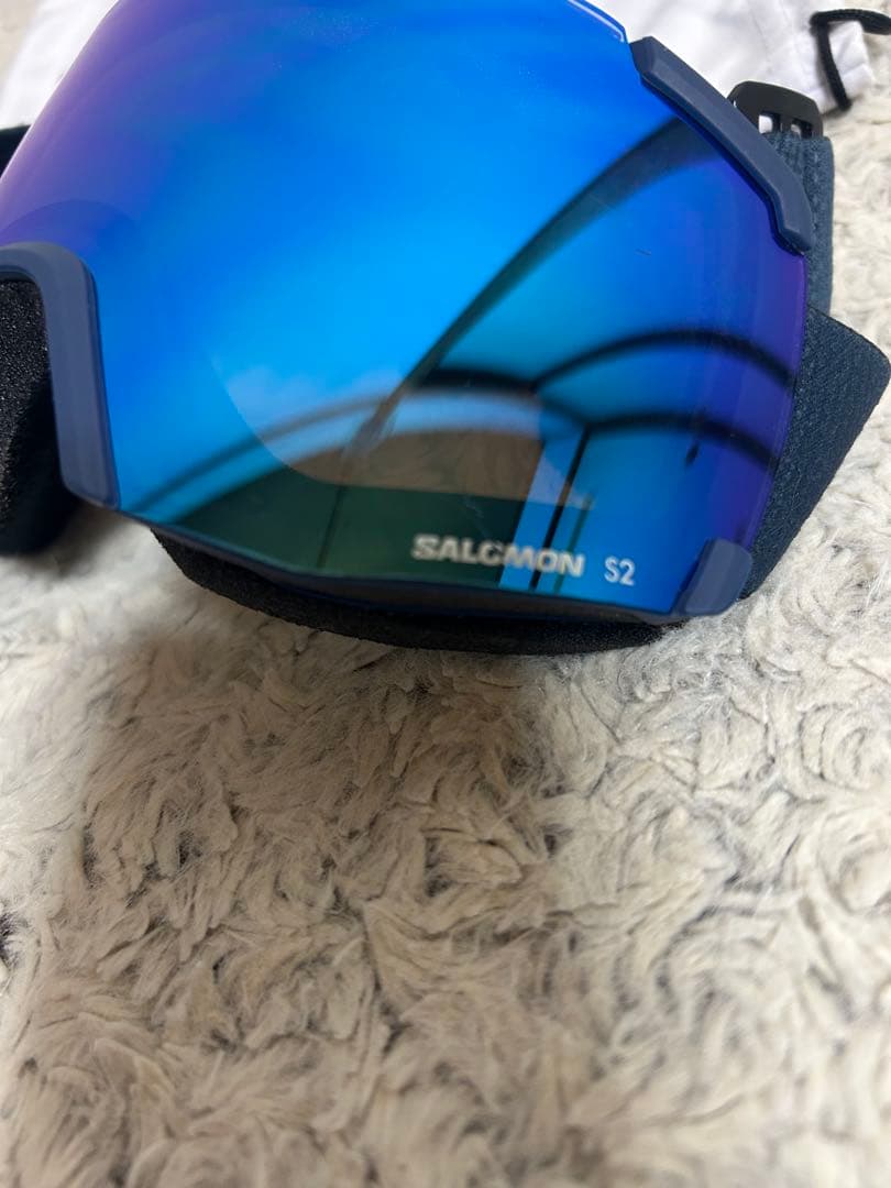 SALOMON 販売 S/VIEW ゴーグル ブルー/パープル SALOMON S/VIEW
