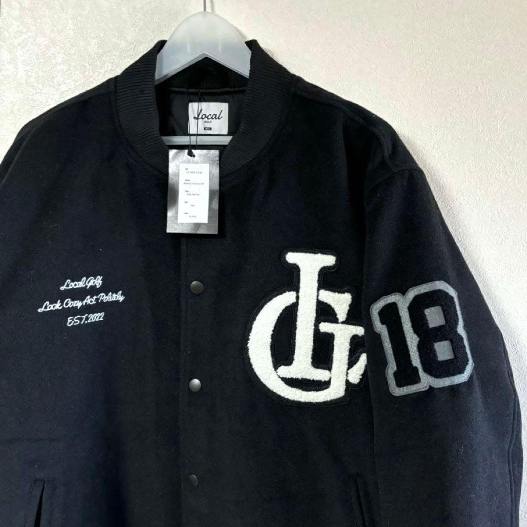 LOCAL GOLF ローカルゴルフ Melton Varsity JKT L