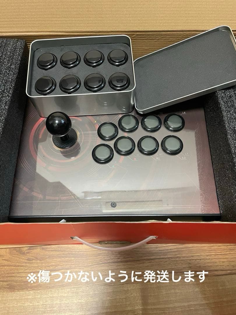 おまけ付 MAD CATZ EGO アーケードスティック クァンバks静音ボタン