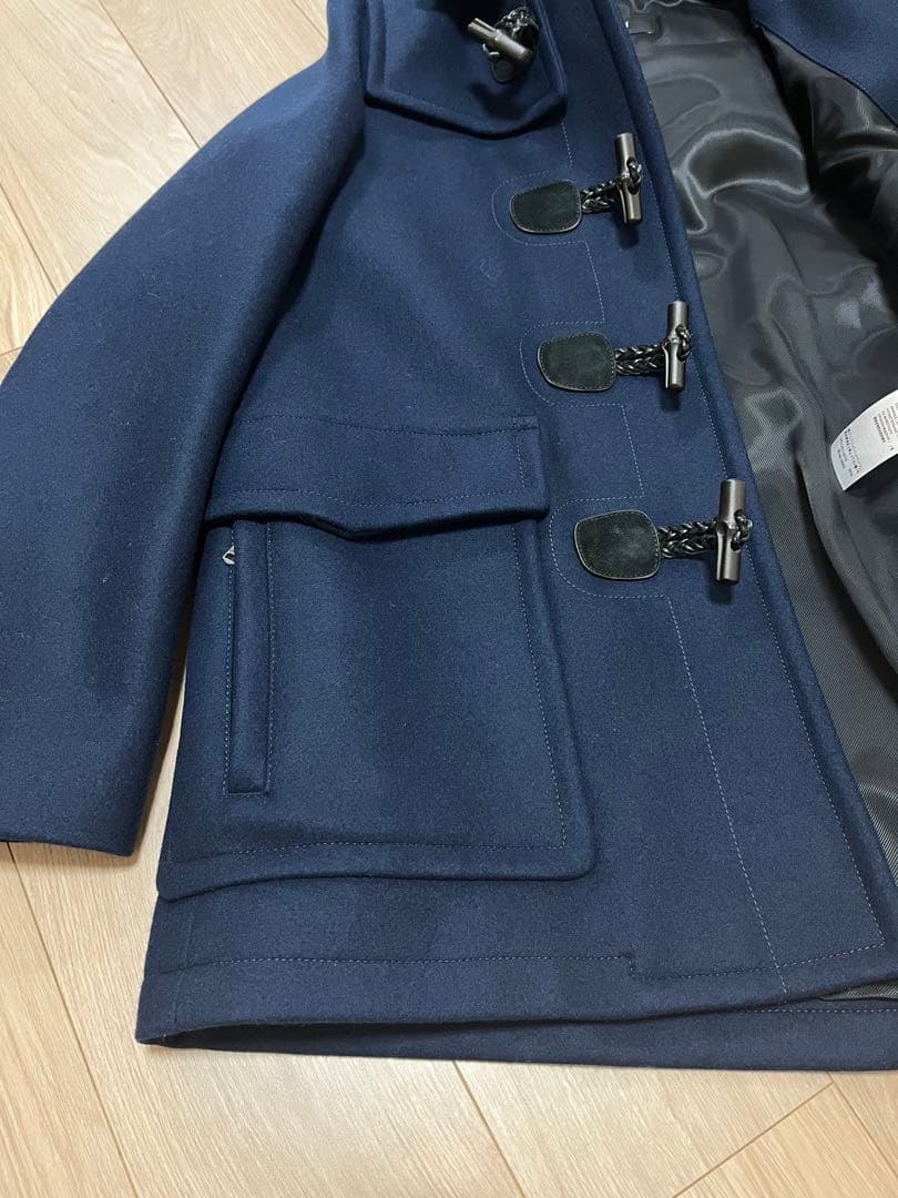 GUCCI ネイビー ダッフルコート サイズ48の通販はau PAY マーケット