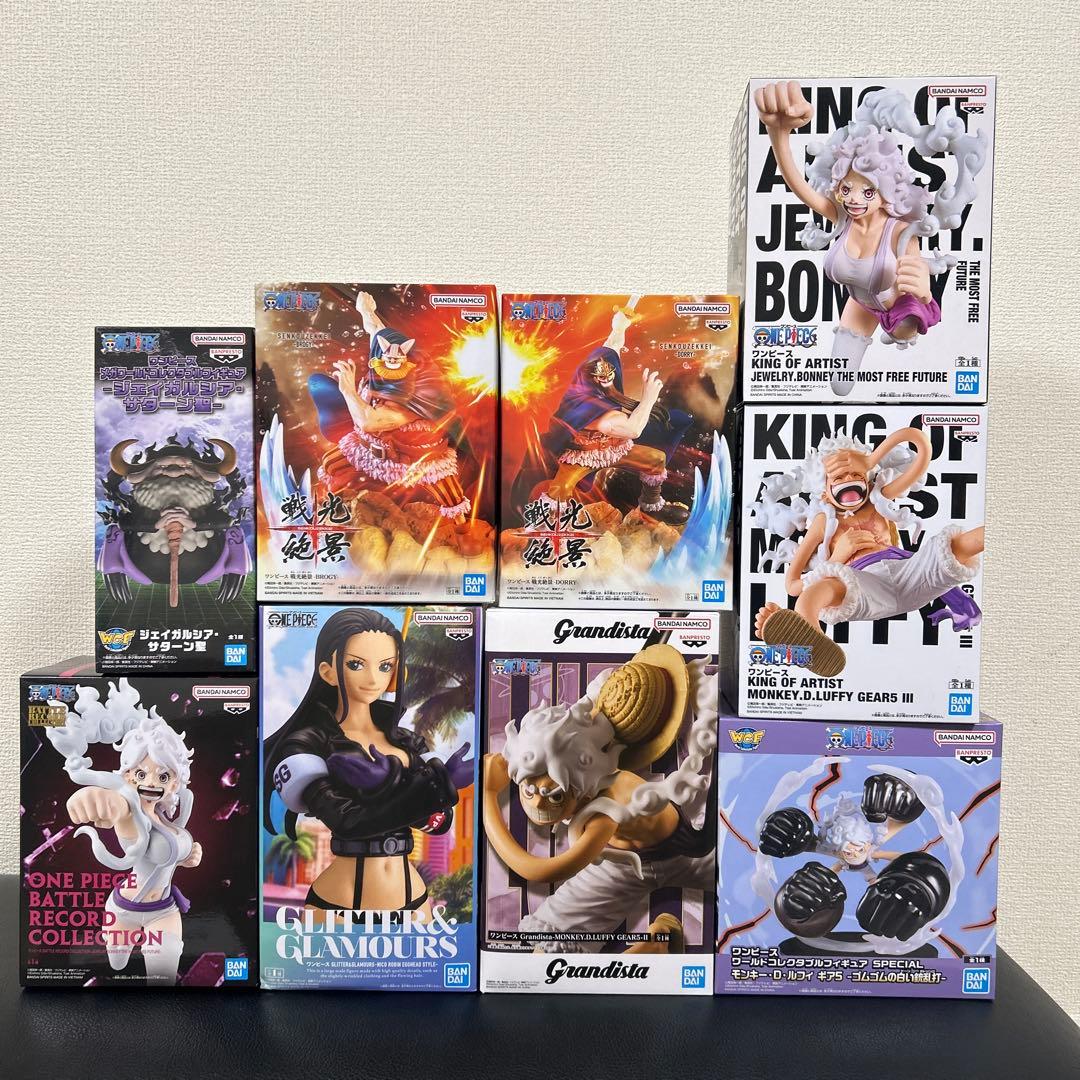 ワンピース フィギュア9点まとめ売り - メルカリ