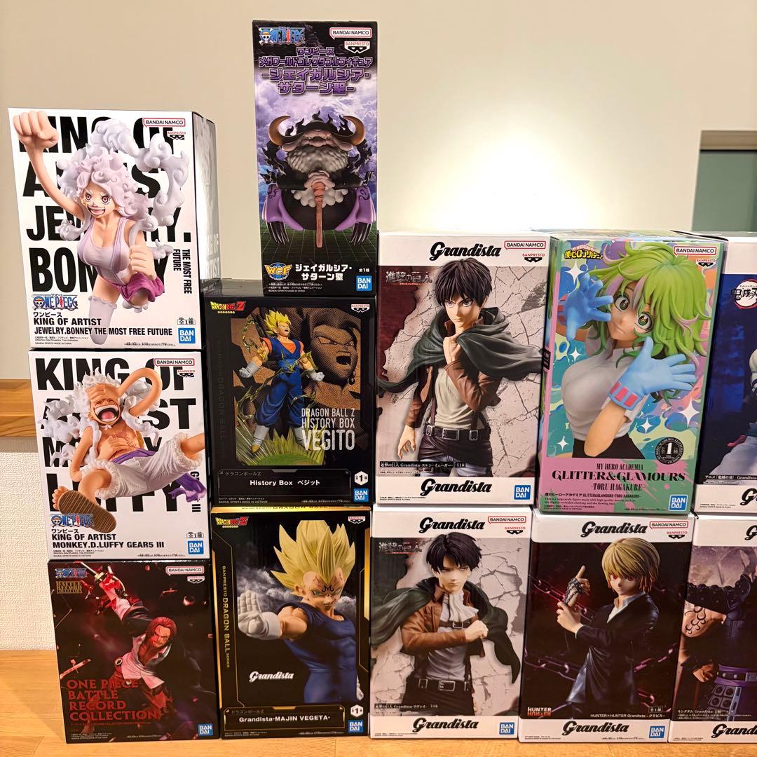 ジャンプ系フィギュア 進撃の巨人 ガチアクタ 17体盛り盛りセット