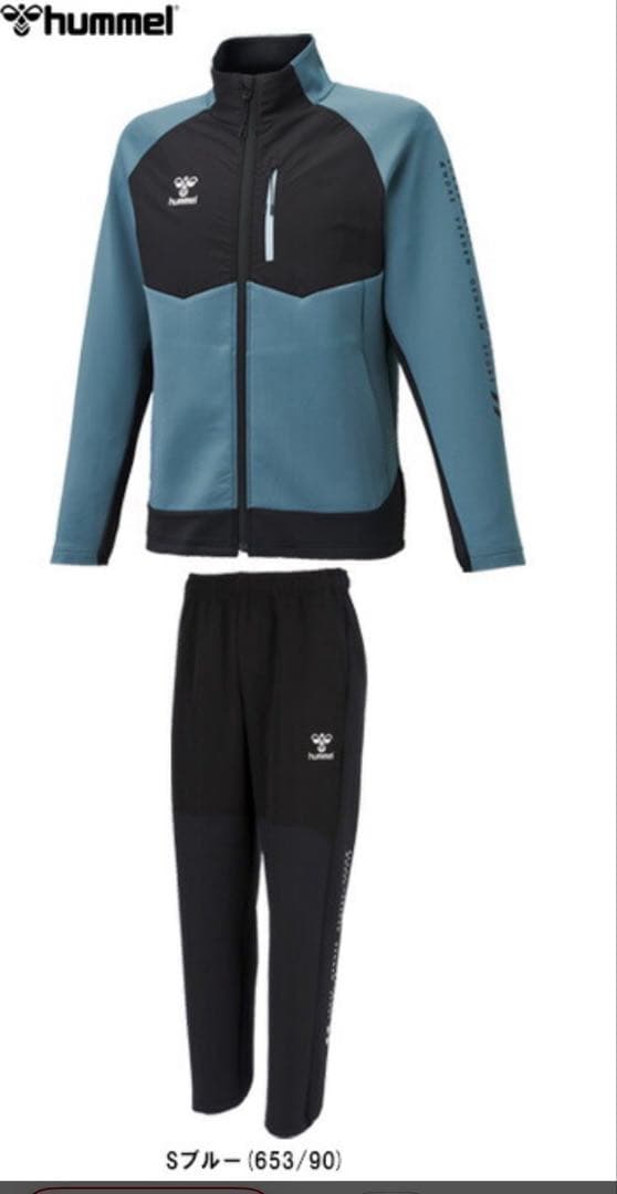 安い 通販スポーツ - hummel ニット×ウーブン ハイブリッドジャージ