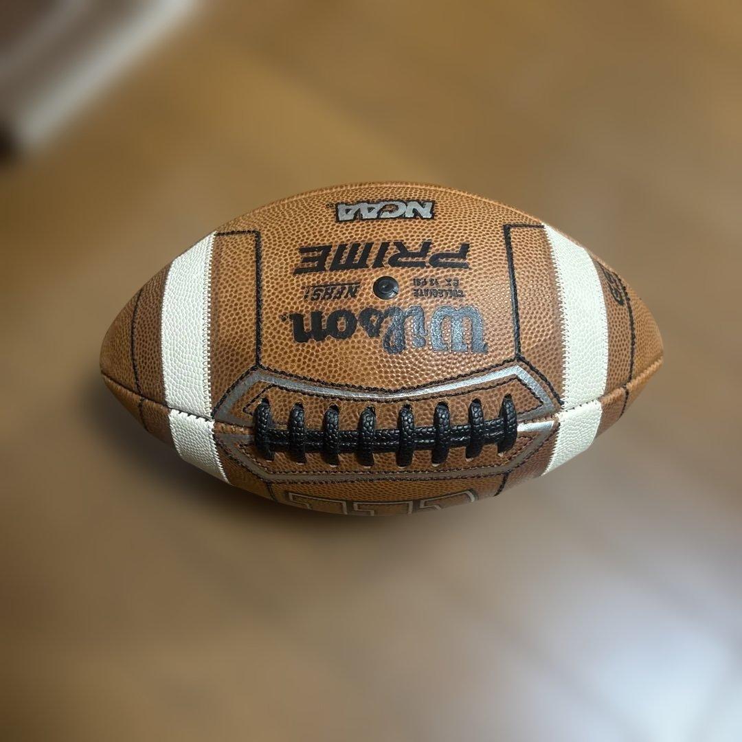 茶*様 Wilson Prime アメリカンフットボール 公式サイズ Wilson THE DUKE アメフト革 ボール【オフィシャルサイズ】 | END ZONE