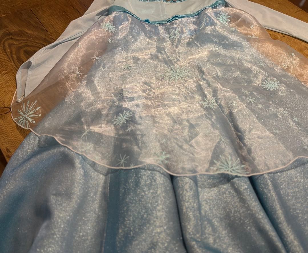 ビビディ・バビディ・ブティック ドレス エルサ 120㎝ ボレロ付き