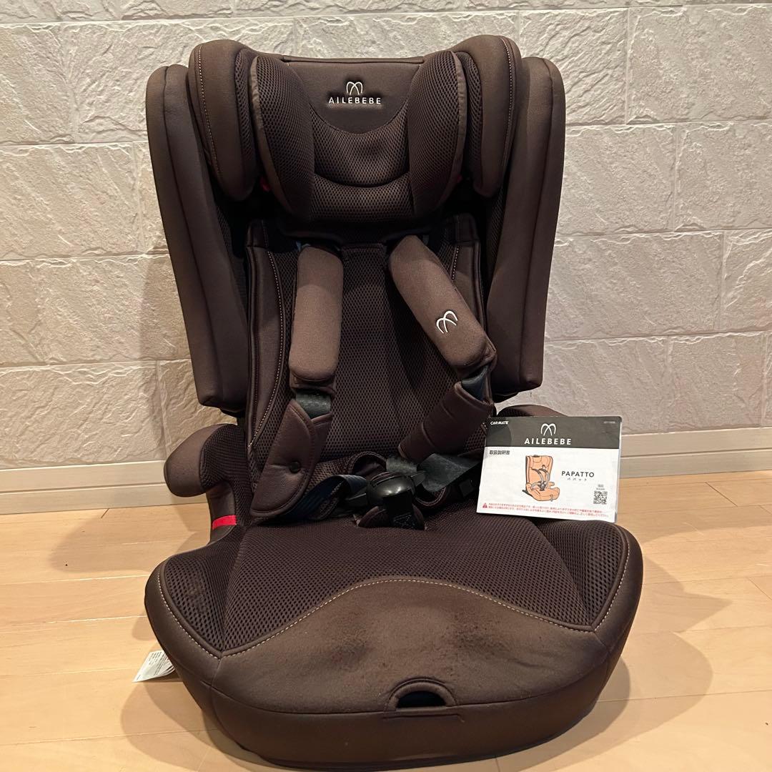 エールベベ ・パパットグランス【ISOFIX ジュニアシート】