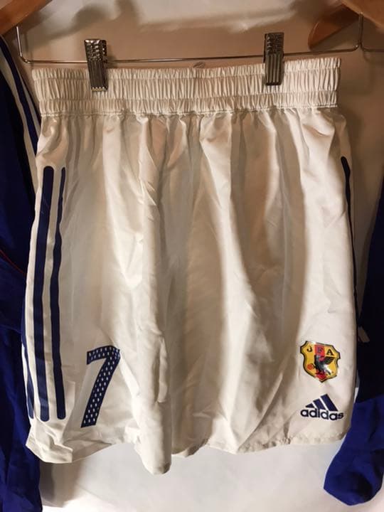 正規品 adidas日本代表「7」中田英寿Oユニフォームパンツソックス3点
