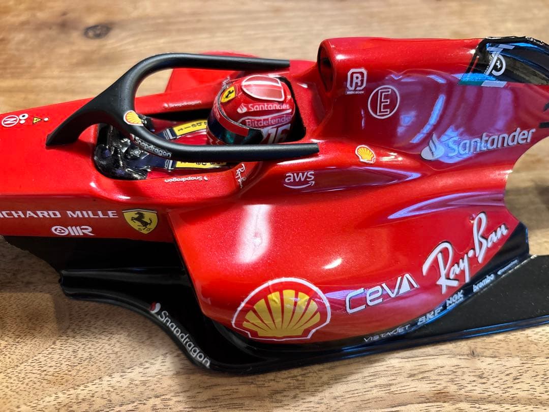 新品！】1/10 F1 F104ボディ フェラーリ ルクレールモデル - メルカリ