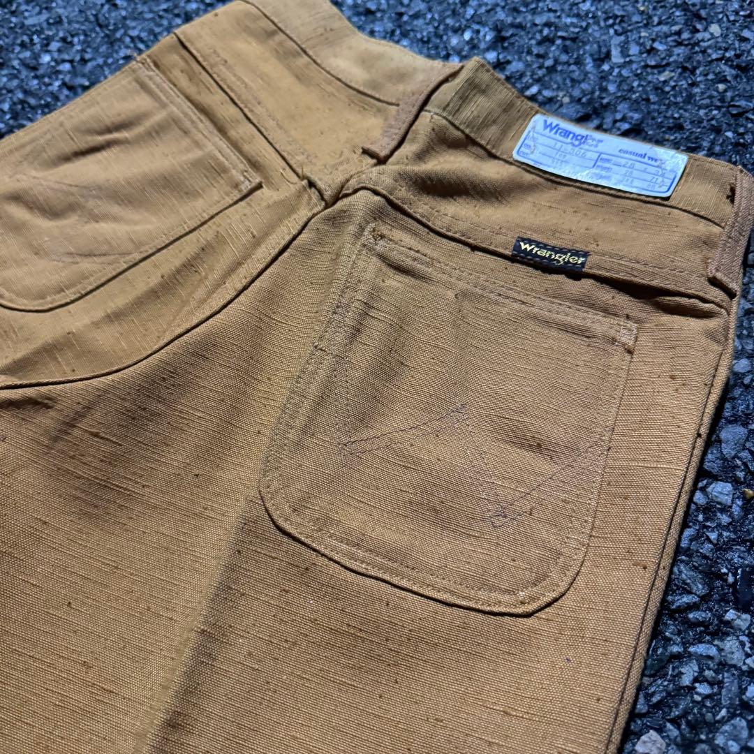 ピ*ツ様 70s Wrangler デットストック ベルギー製 ベルボトム フレ