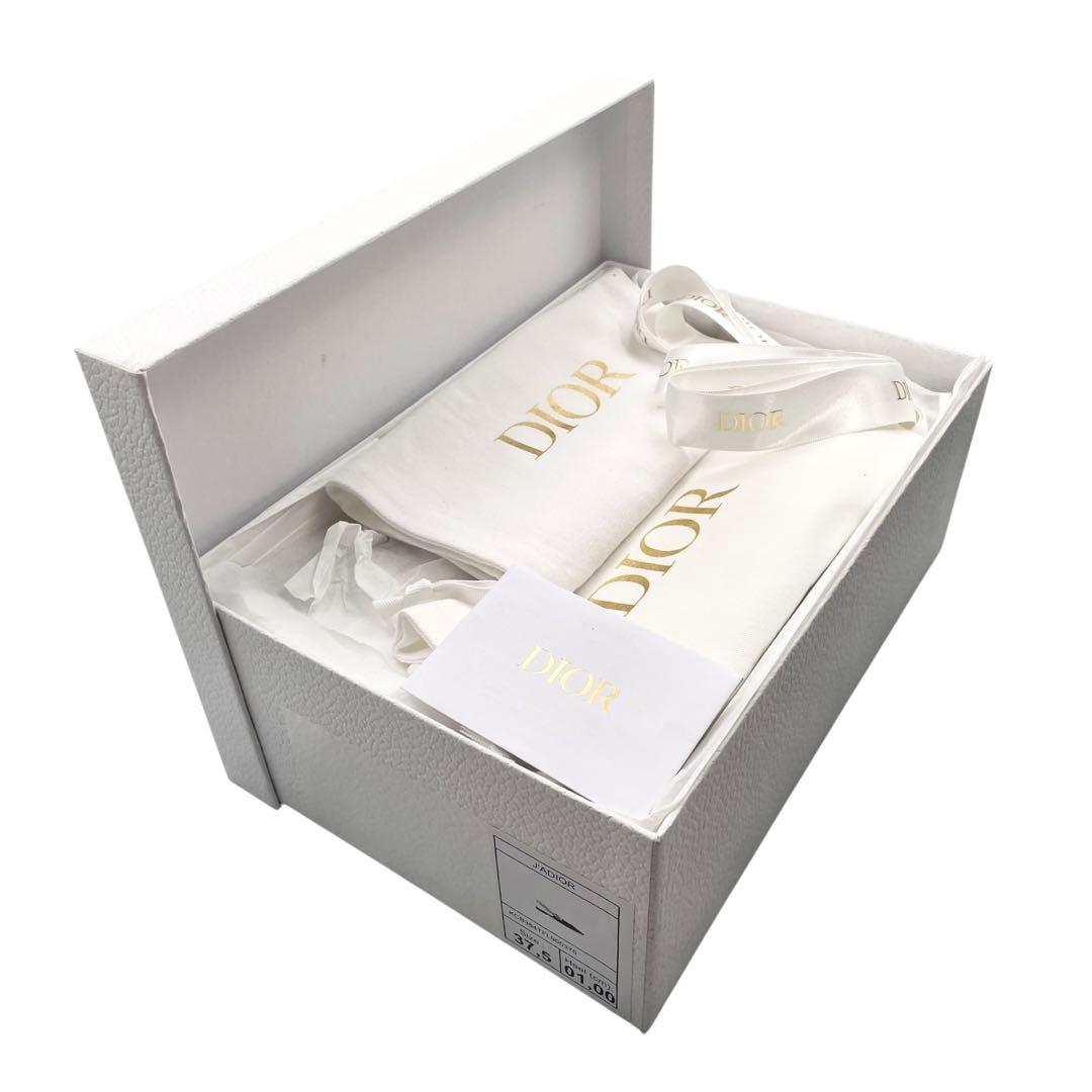 《超美品》Dior ジャディオール J'ADIOR スリングバック フラット 黒