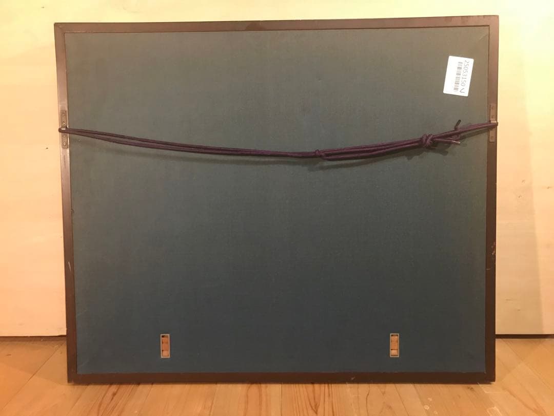 佐藤昭三 「紅白薔薇」 日本画10号 直筆サイン・落款有り - メルカリ