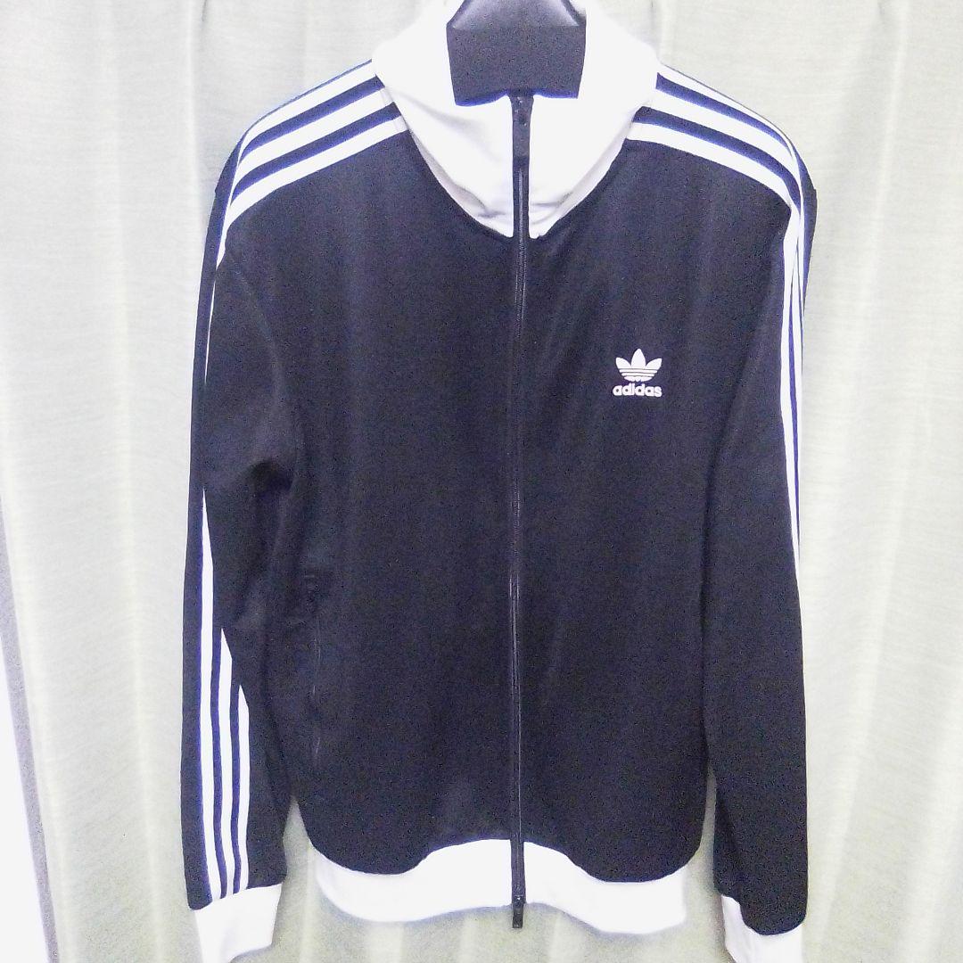 adidas 黒 ジャージ LLサイズ 外見至上主義 長谷川蛍介着用 - メルカリ