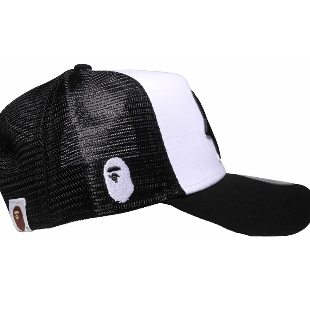 ☆新品☆ APE BAPESTA NEW ERA メッシュキャップ キャップ 星 - メルカリ