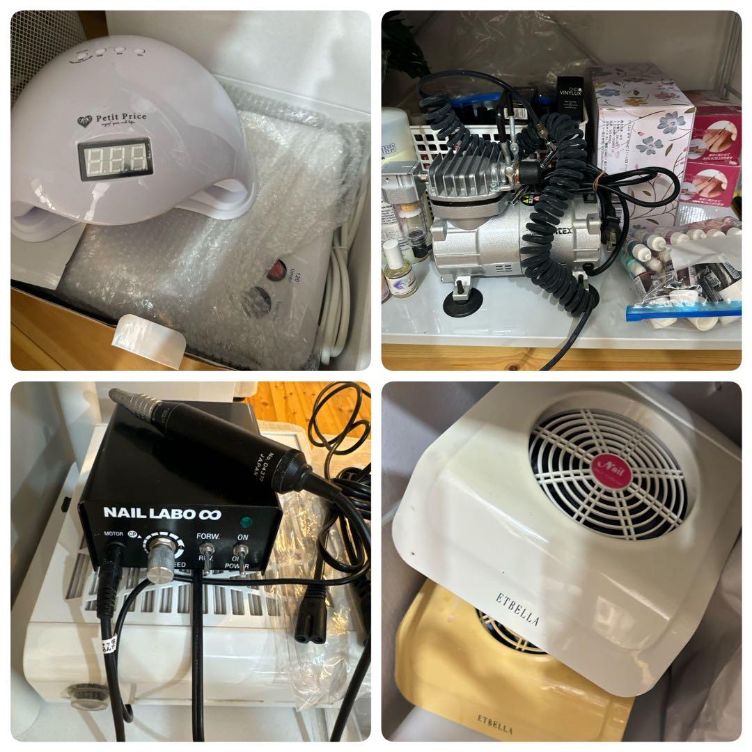 りこ様専用】業務用ネイル一式 ネイルサロン開業セット 新品多数有