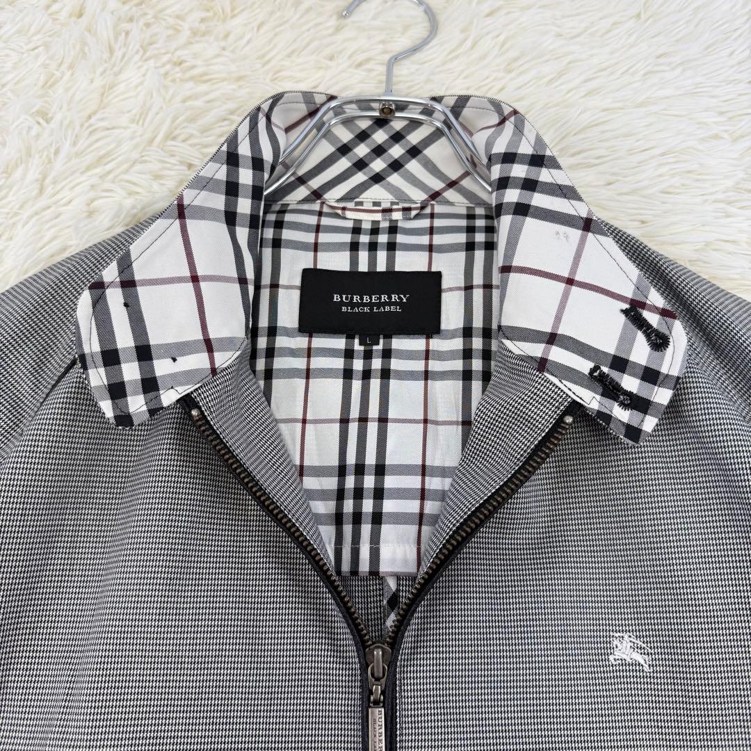 BURBERRY BLACK LABEL 千鳥柄ジャケット Lサイズ