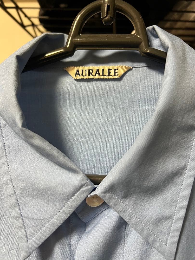 常田大希着用】AURALEE WASHED FINX TWILL SHIRT - メルカリ